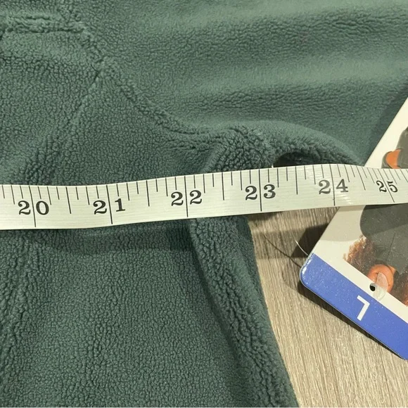 32 Degrees Heat Women’s Quarter Snap Fleece Pullover Basil Green Large NWT - Picture 11 of 12